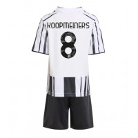 Stroje piłkarskie Juventus Teun Koopmeiners #8 Koszulka Podstawowej dla dzieci 2025-26 Krótki Rękaw (+ szorty)